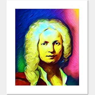 Antonio Vivaldi Colourful Portrait | Antonio Vivaldi Artwork 8 Posters and Art